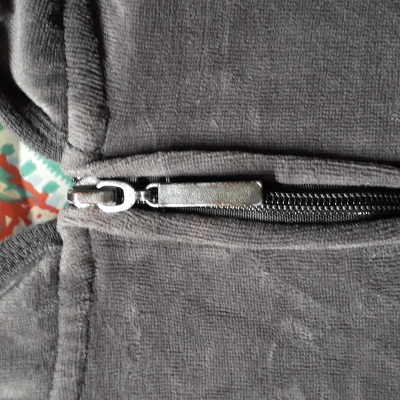 Zenana Outfitters Soft Zip Up Jacket, Size M - Picture 4 of 10